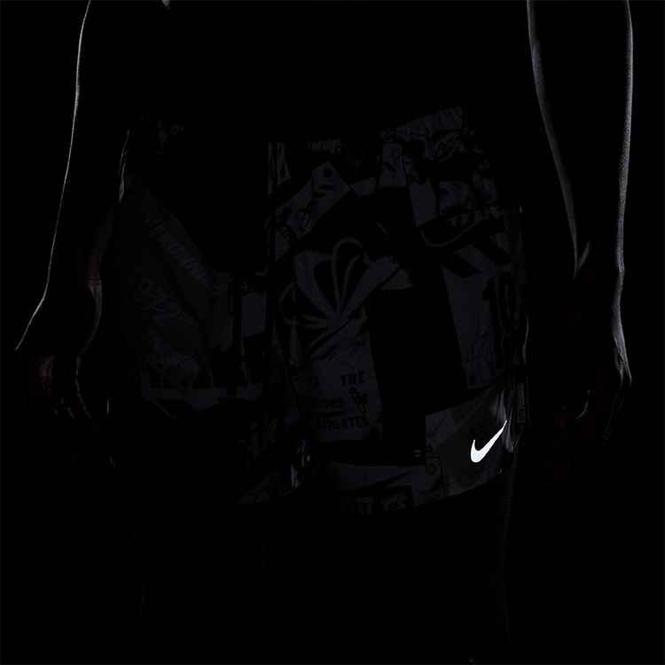 Шорты мужские Nike M NK DF RUN ENRGY STRDE 5BF XXL Черный/Белый photo 9