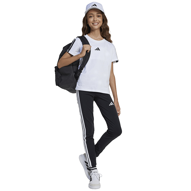 Футболка Adidas JG 3S TEE 160 170 Белый Женский photo 4