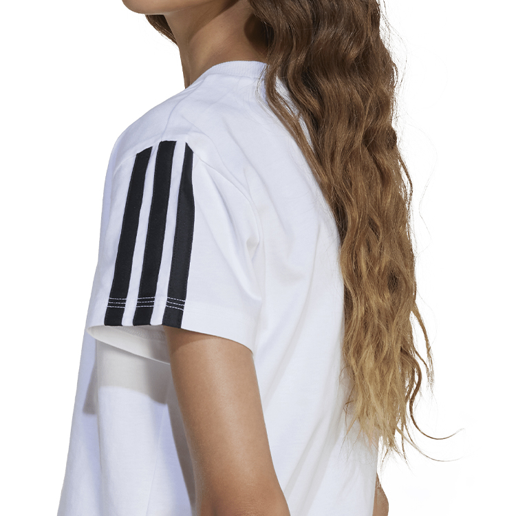 Футболка Adidas JG 3S TEE 160 170 Белый Женский photo 5