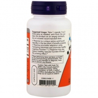 Витамины Now Foods L-Theanine with Decaf Green Tea, Stress Management thumbnav 3
