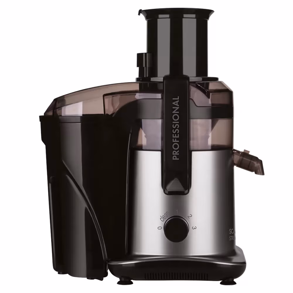 Соковыжималка центробежная Scarlett SC-JE50S45, 0.8 л, 1700 Вт, 4 скоростей, Черный 