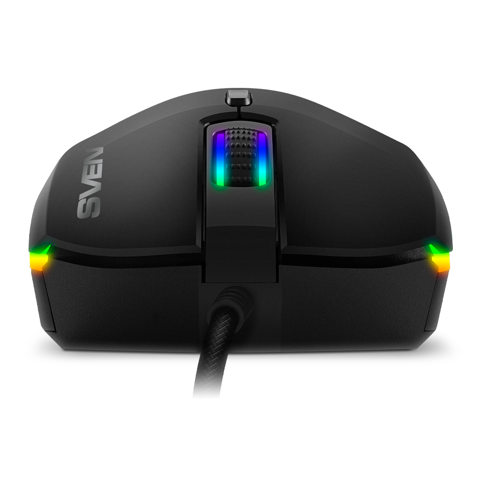 Проводная мышь Sven RX-G995 Black Black / Оптическая / Black photo 2