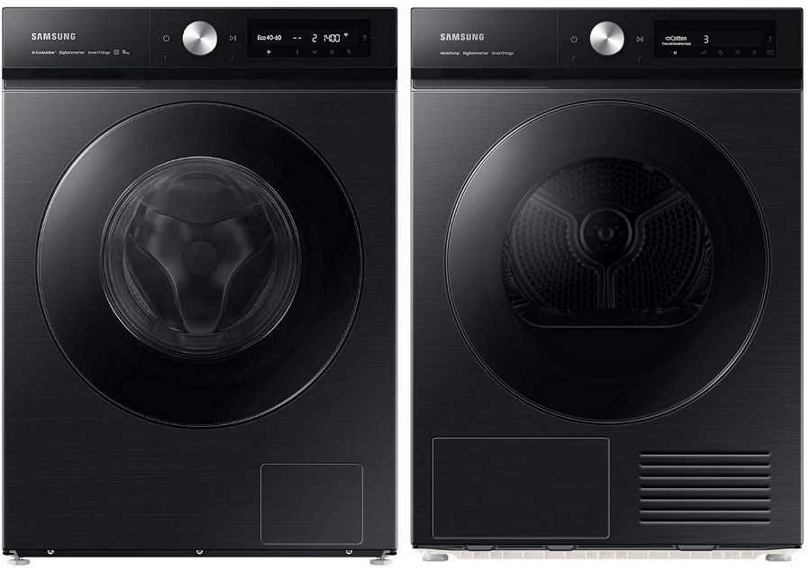 Set din doua dispozitive Samsung WW11BB744DGBS7+DV90BB7445,  photo 