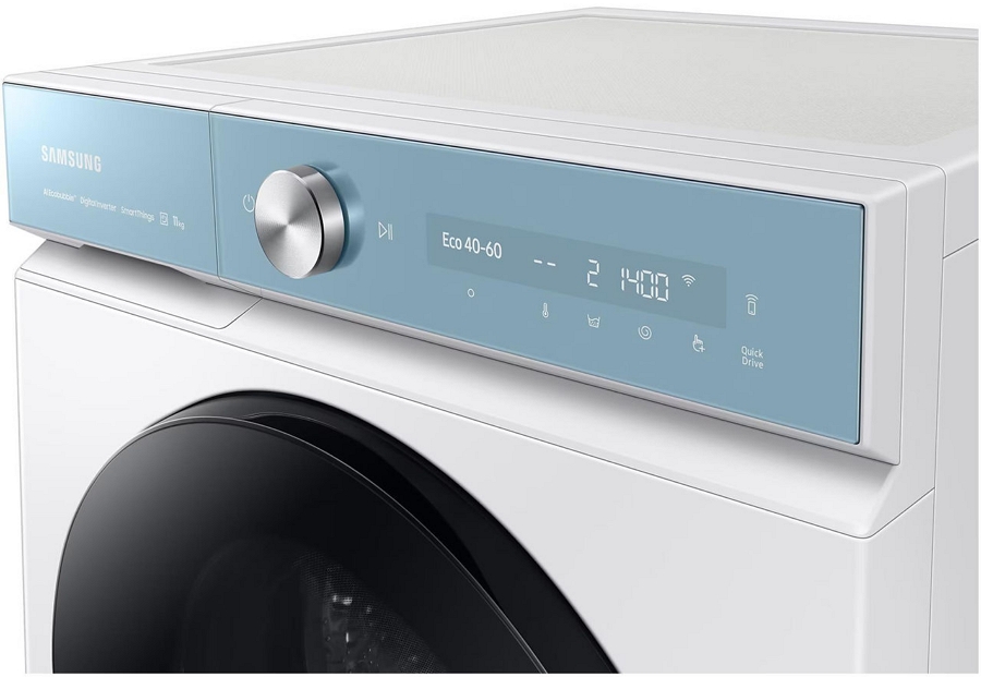 Set din doua dispozitive Samsung WW11BB944DGMS7+DV90BB9445 kg / rot/min / / Alb photo 2
