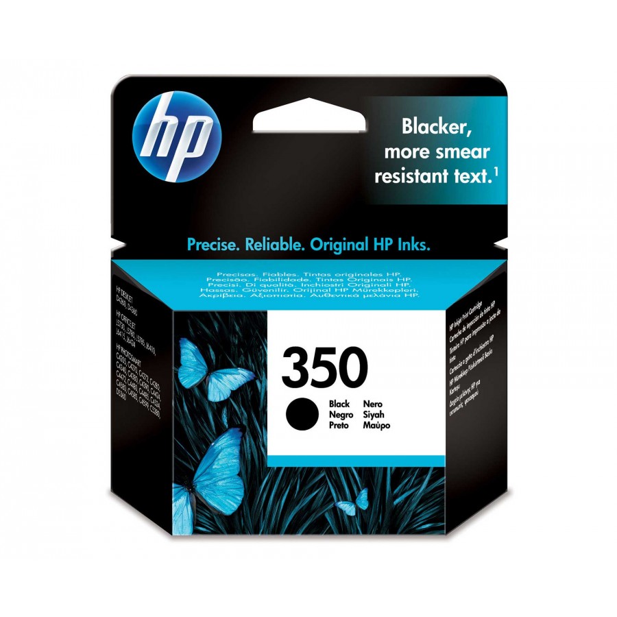 HP №350 Black Ink Cartridge 4.5ml photo 1