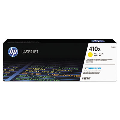 HP 410X Yellow Original LaserJet Toner Cartridge (up to 5000 pages), for HP LaserJet Pro M477-series, HP LaserJet Pro M452-series photo 1
