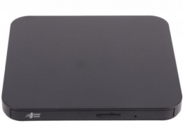 External DVDRW Drive LG GP95NB70, Portable Slim, DVD Super Multi DL: CDR/RW +24x/-24x, DVDR+8x/-8x, RW+6x/-6x, DL+6x, RAM 5x, USB2.0 + OTG, Black, Retail thumbnav 1