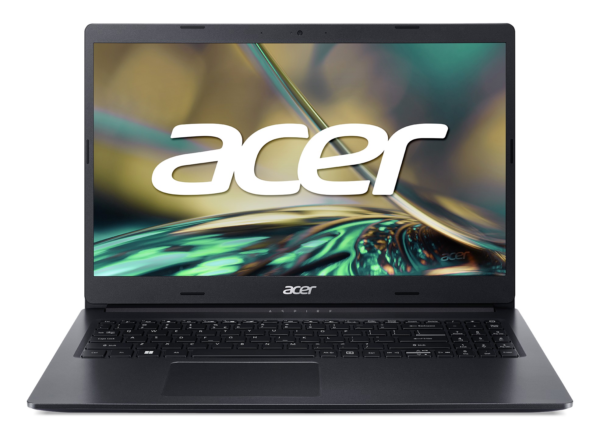 ACER Aspire A315-43 Charcoal Black (NX.K7CEU.007) 15.6" IPS FHD (AMD Ryzen 3 5300U, 4xCore, 2.6-3.8GHz, 8Gb (1x8) DDR4 RAM, 256GB PCIe NVMe SSD,  AMD Radeon Graphics,  WiFi5-AC/BT 5.0, 3 cell, 720p HD webcam, EN/RU, No OS, 1.81 kg) photo 1