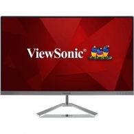 27.0" VIEWSONIC IPS LED VX2776-4K-MHD Silver/Black Premium Design (4ms, 1200:1, 350cd, 3840 x 2160, 178°/178°, HDMI2.0 x 2, DisplayPort, HDR10, SuperClear IPS, Audio Line-In/Out, Speakers 2 x 2W, VESA) thumbnav 1
