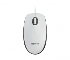 Mouse Optic Logitech M100, White