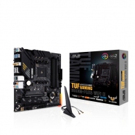 ASUS TUF GAMING B550M-PLUS WIFI II, Socket AM4, 10Phases, AMD B550, Dual 4xDDR4-4866, APU AMD graphics, HDMI, DP, 2xPCIeX16 4.0, 4xSATA3, RAID, 1xPCIeX1, RAID, 2xM.2 4.0, S1200A HDA, SPDIF, 2.5GbE LAN, WiFi6/BT, 2xUSB3.2 Gen 2(A+C), 6xUSB3.2, Aura Sync RG thumbnav 1