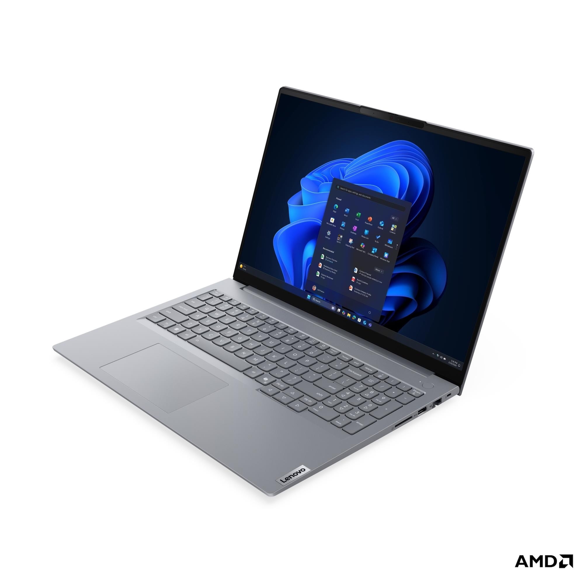 Laptop 16” Lenovo ThinkBook 16 G9 AHP/ WUXGA/ AMD Ryzen 7 250/ 32GB / 512GB SSD/ Arctic Grey photo 3