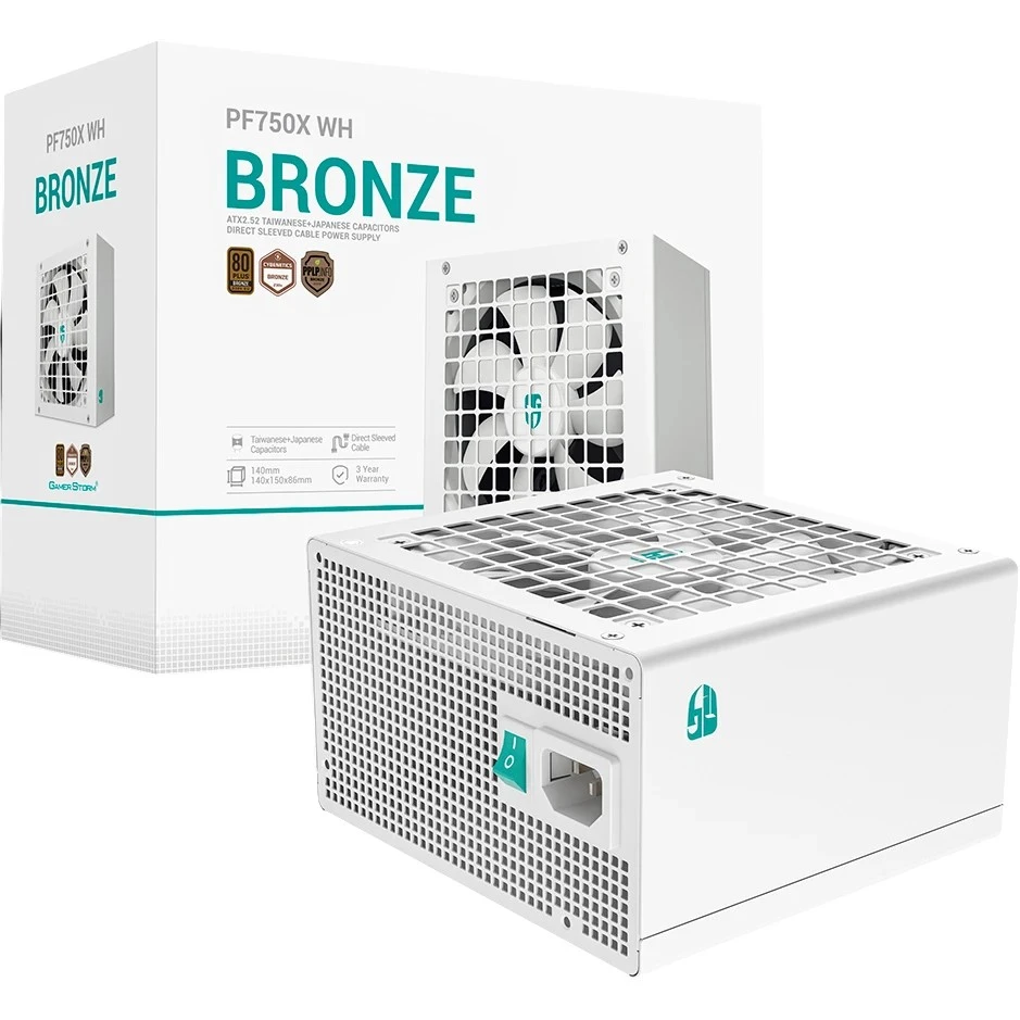 Bloc de alimentare 750W DEEPCOOL PF750X WH