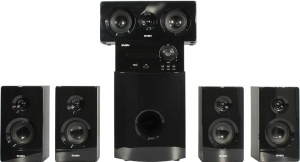 Колонки 5.1 SVEN HT-210 / 120W RMS / Bluetooth / FM-tune / USB Flash / SD card / Black thumbnav 1