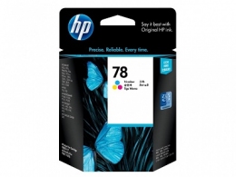 HP 78 (C6578D) Color Ink Cartridge for Deskjet 959c Printer, HP Deskjet 980cxi Printer, HP PSC 750, HP Deskjet 1100c, HP Deskjet 1280, HP Officejet k60xi, HP Officejet v30, HP PSC 720, HP Deskjet 1180c, HP Deskjet 1220c/ps, HP Deskjet 920c, HP PSC 950, HP thumbnav 1