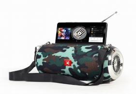 Boxa portabila Gembird SPK-BT-17-CM, Camo / 10W / Bluetooth / USB / microSD / 1200 mAh thumbnav 3