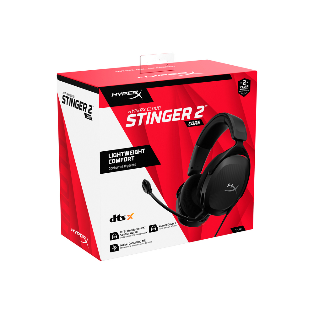 Casti Gaming  HyperX Cloud Stinger 2 Core, Black [683L9AA] photo 9