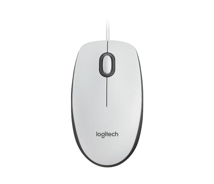 Мышь Оптическая Logitech M100, White photo 1 Мышь Оптическая Logitech M100, White photo 1