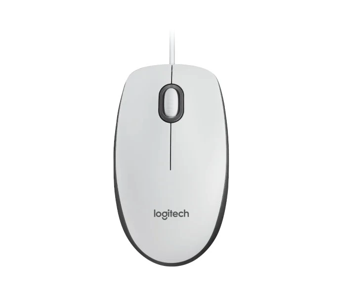 Мышь Оптическая Logitech M100, White