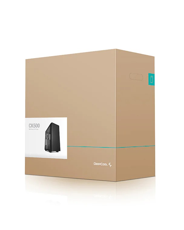 Carcasa DEEPCOOL CK500 / no PSU / Side-Window / 1x120mm / ATX / Black photo 6