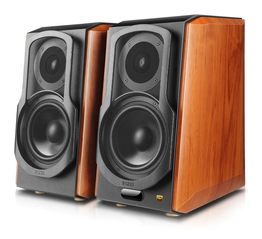 Wi-fi полочная акустика Edifier S1000W / 2x60w / Hi-Res /  Wi-fi / Airplay 2 / Bluetooth photo 2