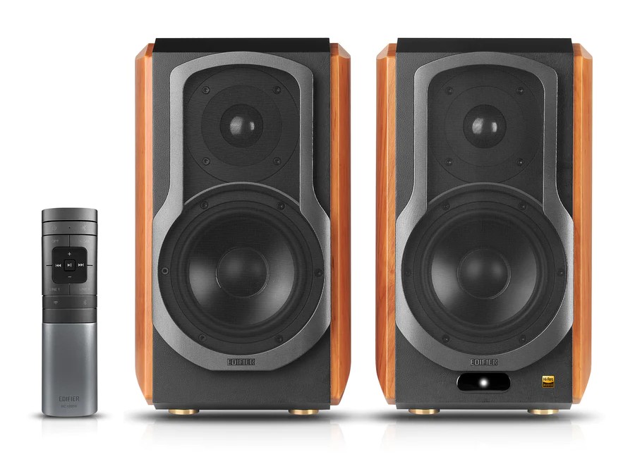 Wi-fi полочная акустика Edifier S1000W / 2x60w / Hi-Res /  Wi-fi / Airplay 2 / Bluetooth photo 3