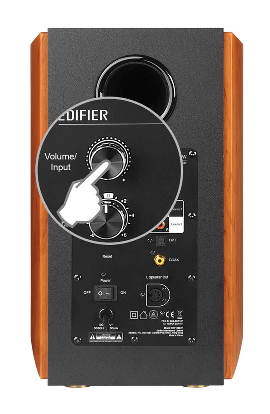 Wi-fi полочная акустика Edifier S1000W / 2x60w / Hi-Res /  Wi-fi / Airplay 2 / Bluetooth photo 5