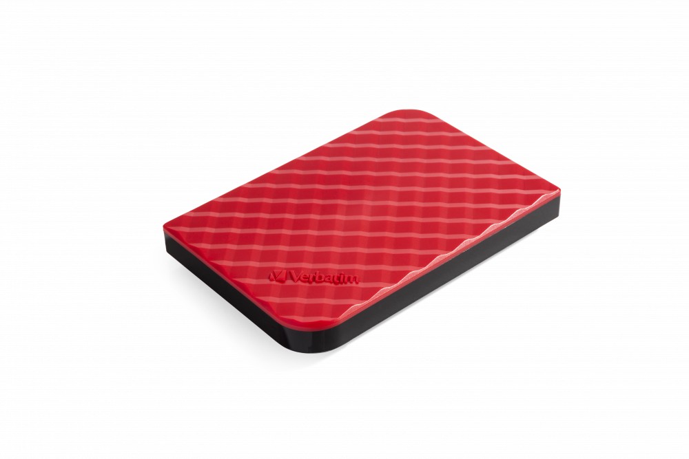 2.5” HDD Extern Verbatim ”Store 'n' Go” / USB3.0 / 1.0TB / Red photo 2
