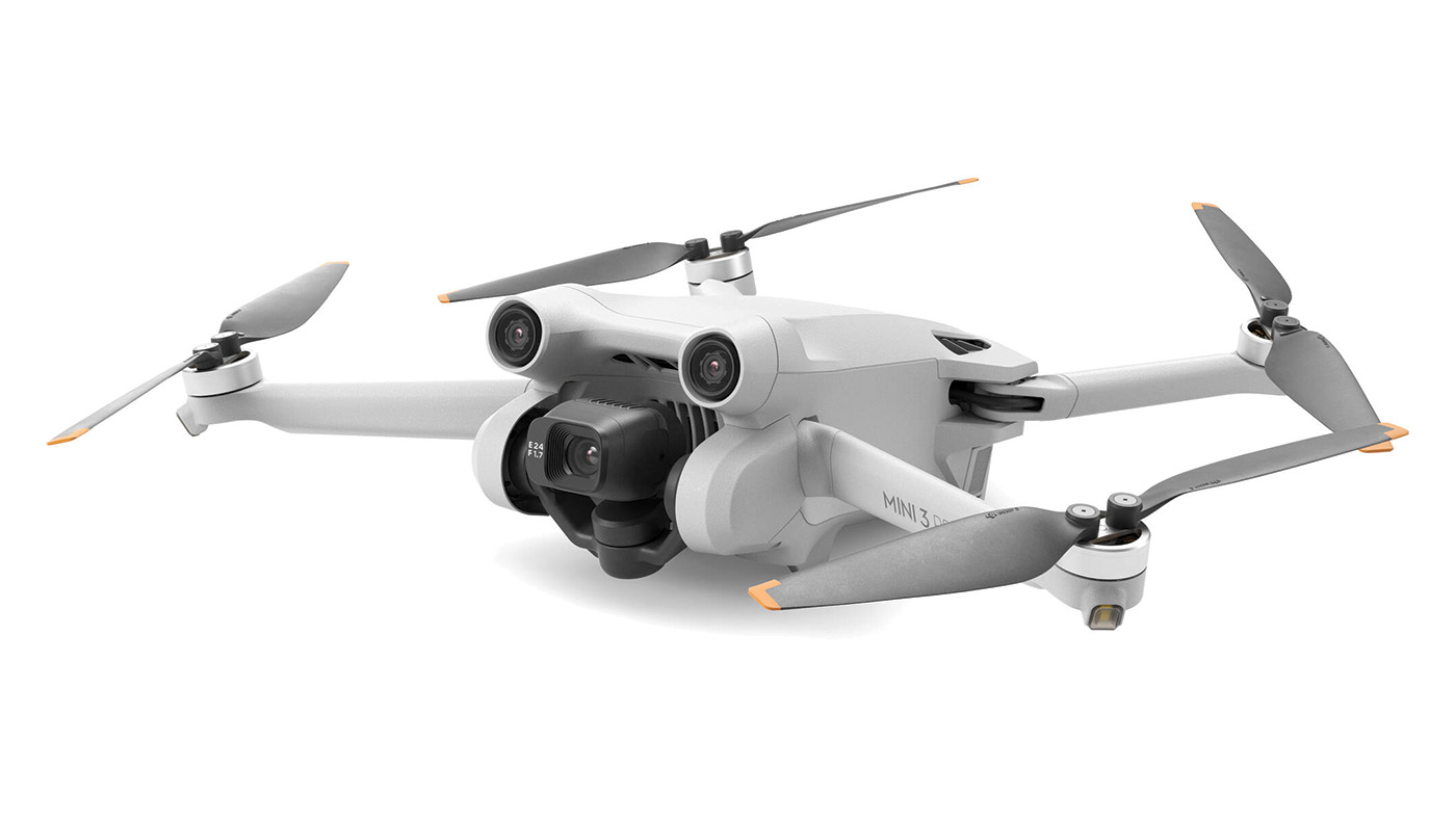 Drona DJI Mini 3 (949417) / Portable Drone, RC, 12MP photo, 4K 30fps/FHD 60fps camera with gimbal, max. 4000m height / 57.6kmph speed, max. flight time 34min, Battery 2453 mAh, 248g photo 3
