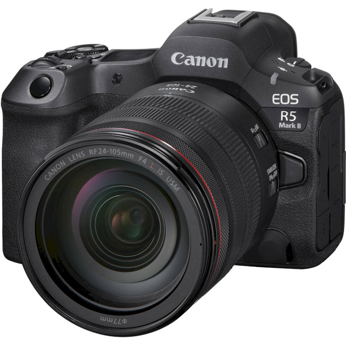 Aparat foto mirrorless CANON EOS R5 Mark II 5.0GHz Body + 24-105 f/4.0 IS L USM (6536C029) photo 2
