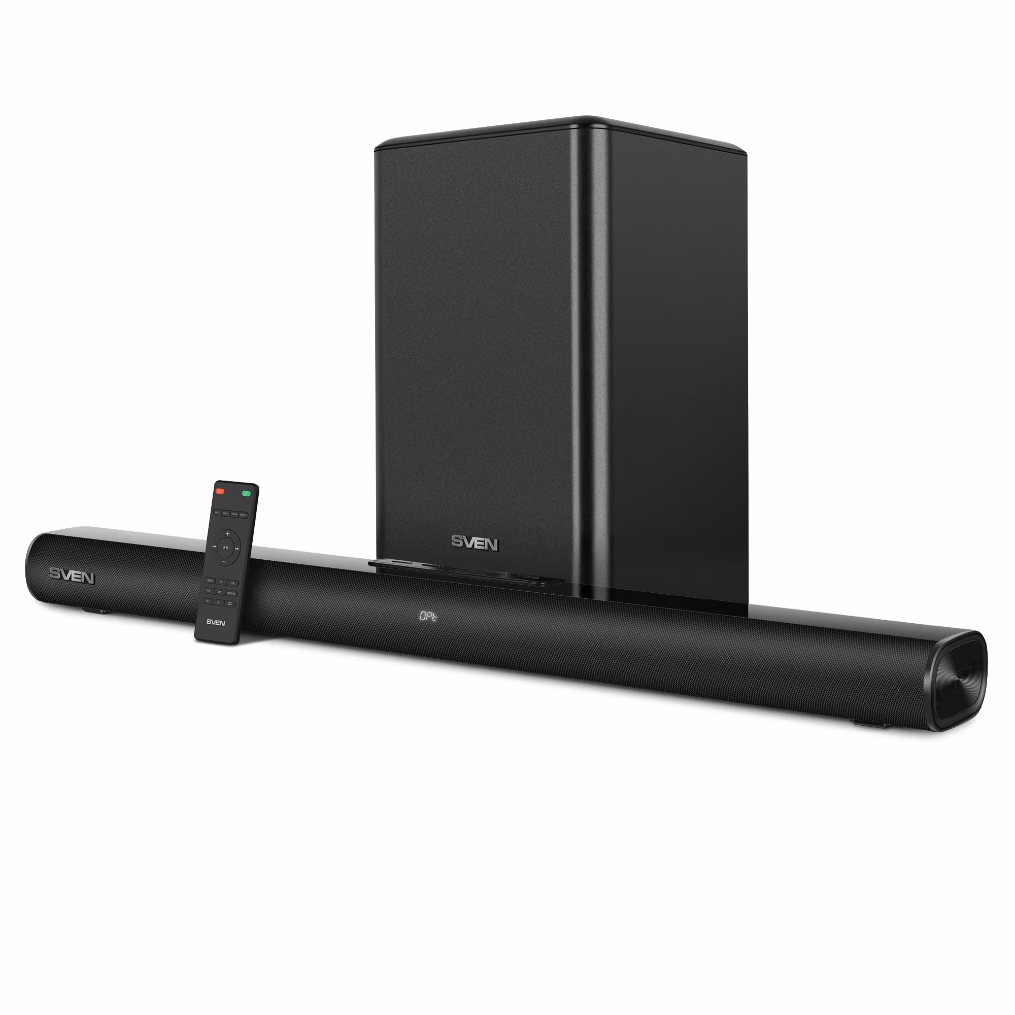 Soundbar cu subwoofer wireless SVEN SB-2200D Black  / 300W RMS / Bluetooth 