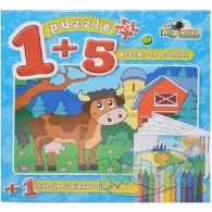 Noriel NOR0392 Puzzle 24 Piese Coloreaza-Ma Vaca