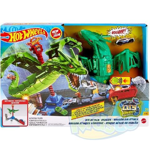 Hot Wheels GJL13 Pista Atacul Dragonului photo 1 Hot Wheels GJL13 Pista Atacul Dragonului photo 1