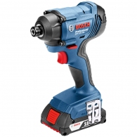 Аккумуляторный ударный гайковерт Bosch  GDR 18V-160 2x3.0Ah, 06019G5120 thumbnav 1