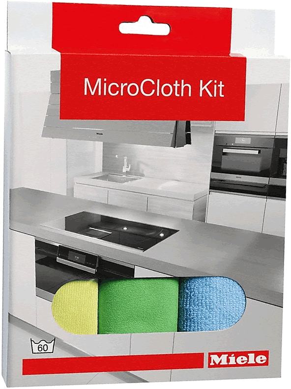 Набор салфеток для очистки кух. техники Miele MicroCloth Kit 3 шт., GP MI S 0031 W, 10159570 photo 1