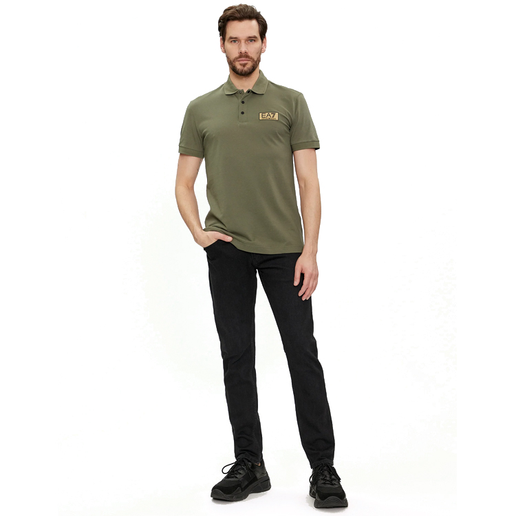 Мужские Поло EA7 EMPORIO ARMANI POLO SHIRT S Хаки photo 4