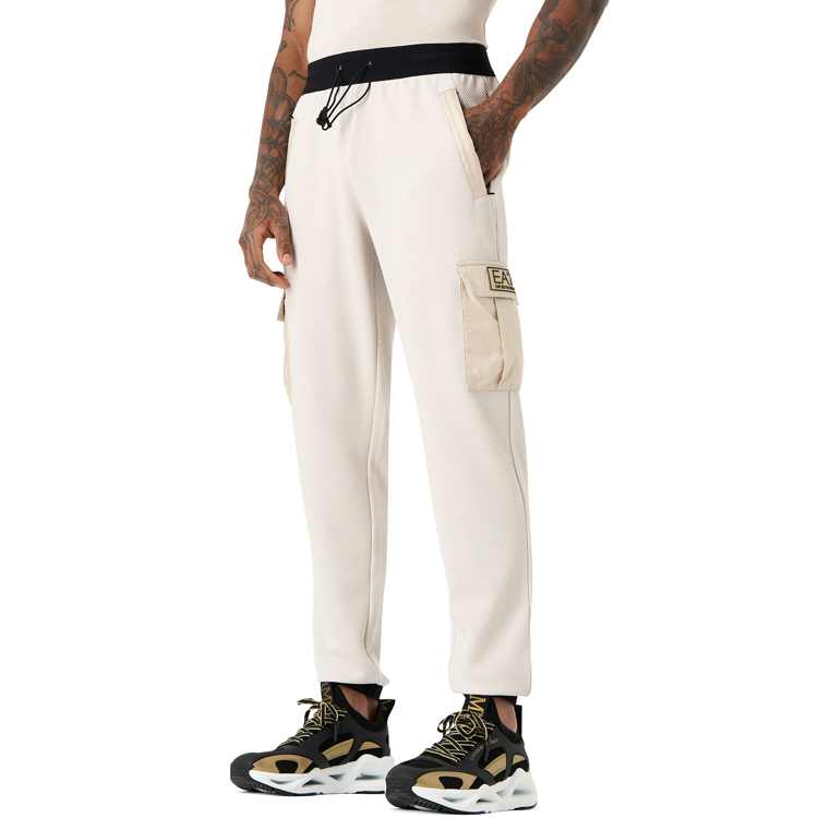 Брюки EA7 EMPORIO ARMANI PANTALONI XS Бежевый Мужской photo 3