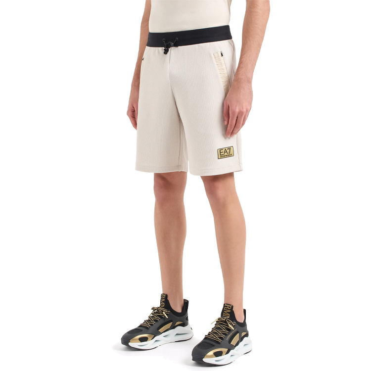 Sorti de bărbați EA7 EMPORIO ARMANI SHORTS XS Bej photo 5