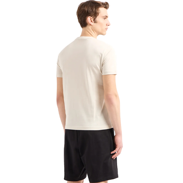 Tricou bărbătesc EA7 EMPORIO ARMANI T-Shirt XS Bej photo 3