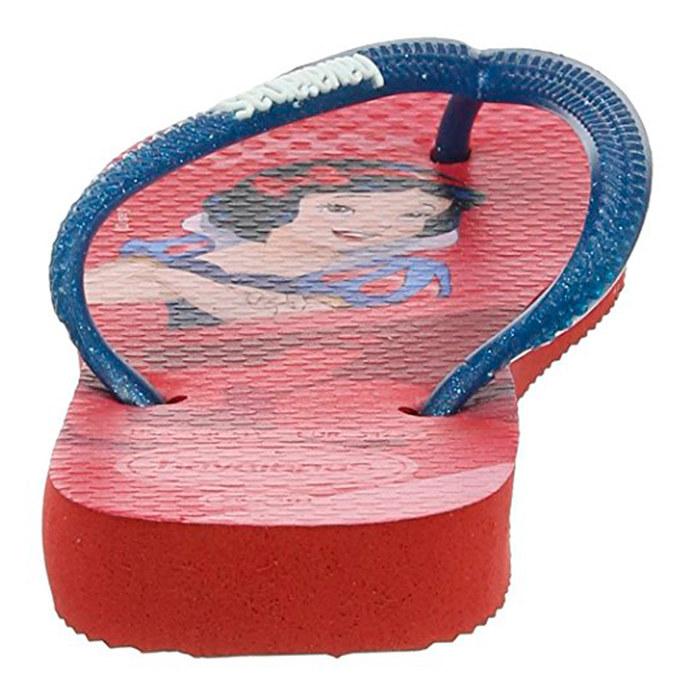 Slapi Havaianas KIDS SLIM / 27/28 cm / Rosu-albastru photo 5