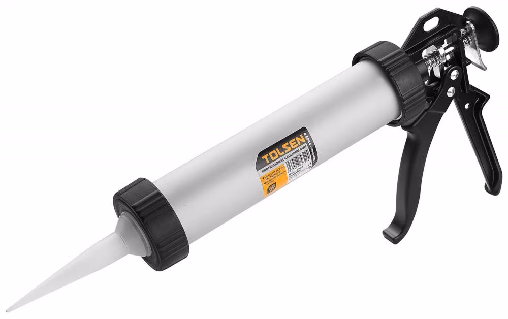 Pistol pentru silicon tub 375mm Industrial Tolsen 