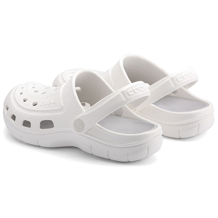 Шлепанцы COQUI Clogs JUMPER / Мужской / 41 / Белый/Серый photo 4