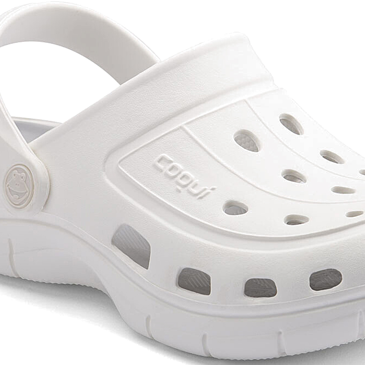 Шлепанцы COQUI Clogs JUMPER / Мужской / 41 / Белый/Серый photo 5