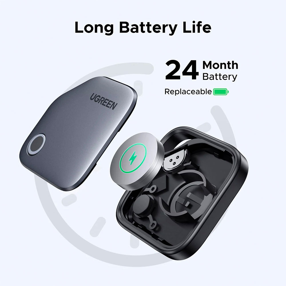 Tracker Ugreen Smart Finder Pro, CM916, Negru photo 3