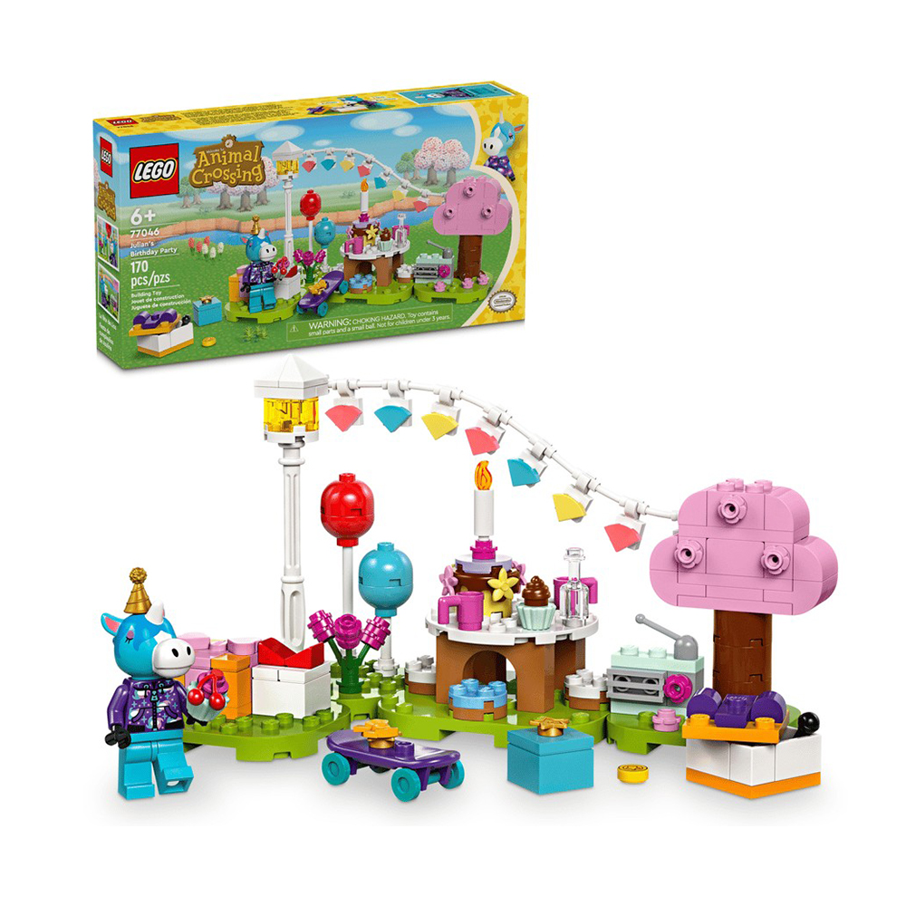 Constructor Lego Animal Crossing Julians Birthday Party 77046 de la 6+ ani photo 3
