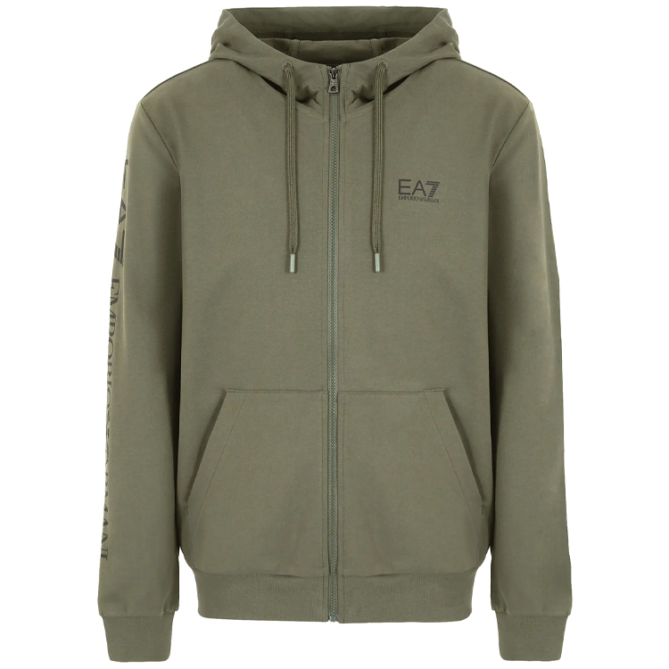 Hanorac pt bărbați EA7 EMPORIO ARMANI COTTON-BLEND HOODED LOGO S Hachi photo 2
