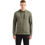 Hanorac EA7 EMPORIO ARMANI COTTON-BLEND HOODED LOGO thumbnav