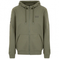 Hanorac EA7 EMPORIO ARMANI COTTON-BLEND HOODED LOGO thumbnav 2