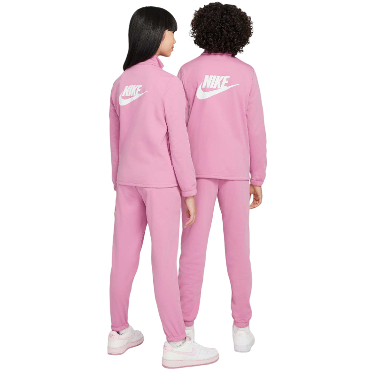 Costum sportiv Nike K NSW TRACKSUIT POLY FZ HBR / Femei / S / Roz photo 3
