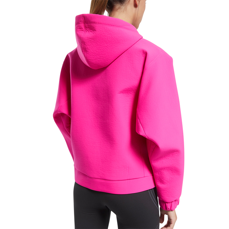 Hanorac Reebok TS EDGEWRKS HOODIE 2XS Roz Femei photo 8